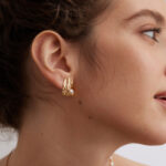 Silver Pearl Earrings: Nature-Inspired Design, Falling Leaves and Branches Dancing Around Your Ears