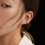 Pure Silver Clip-On Earrings for Effortless Chic with Minimalist Elegance